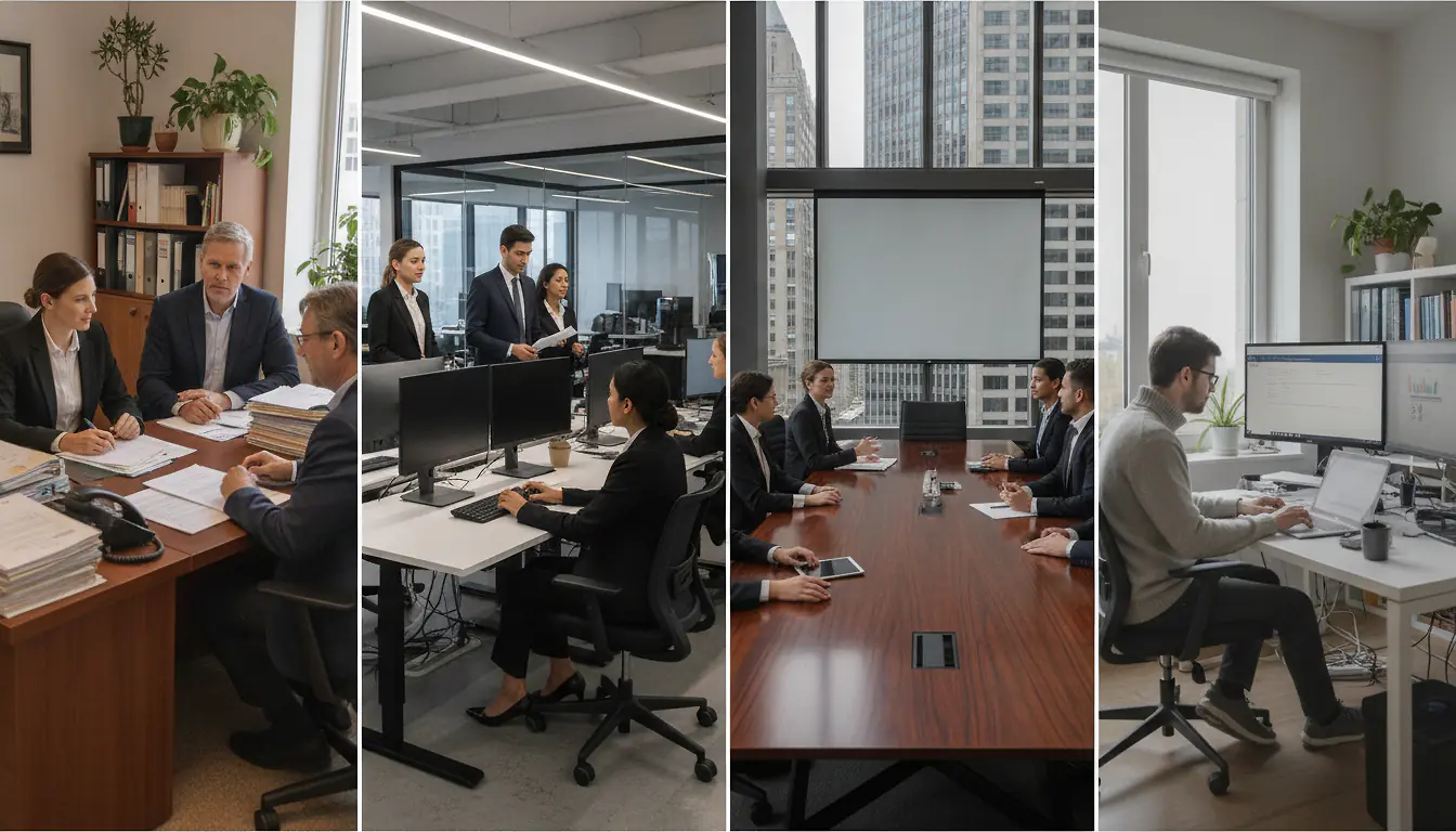Comparatif de 4 types de cabinets d'expertise comptable
